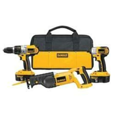 STANLEY BLACK & DECKER Kit Cordless Dewalt 3pc Set 18v DCK375X